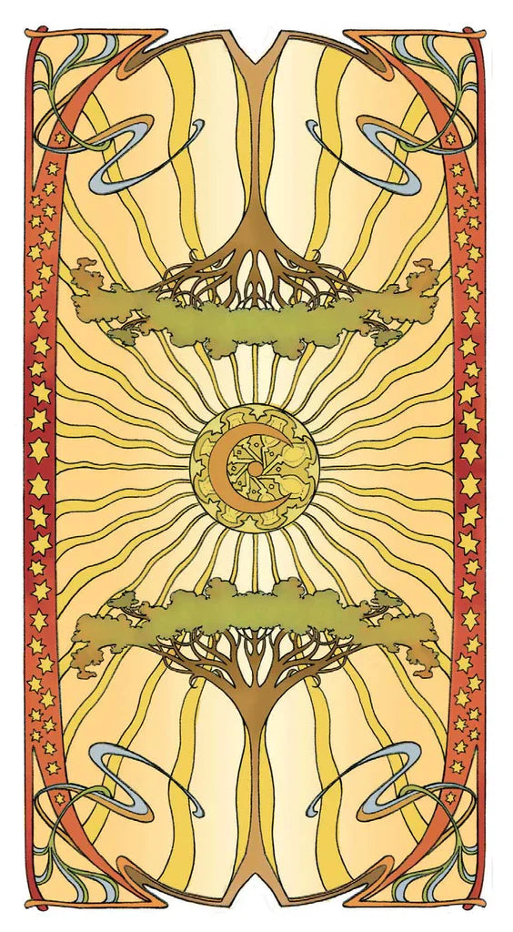 Golden Art Nouveau Tarot