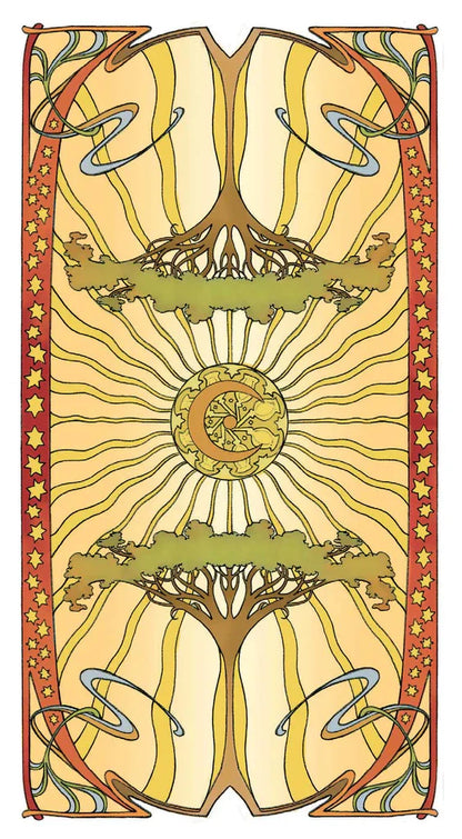 Golden Art Nouveau Tarot