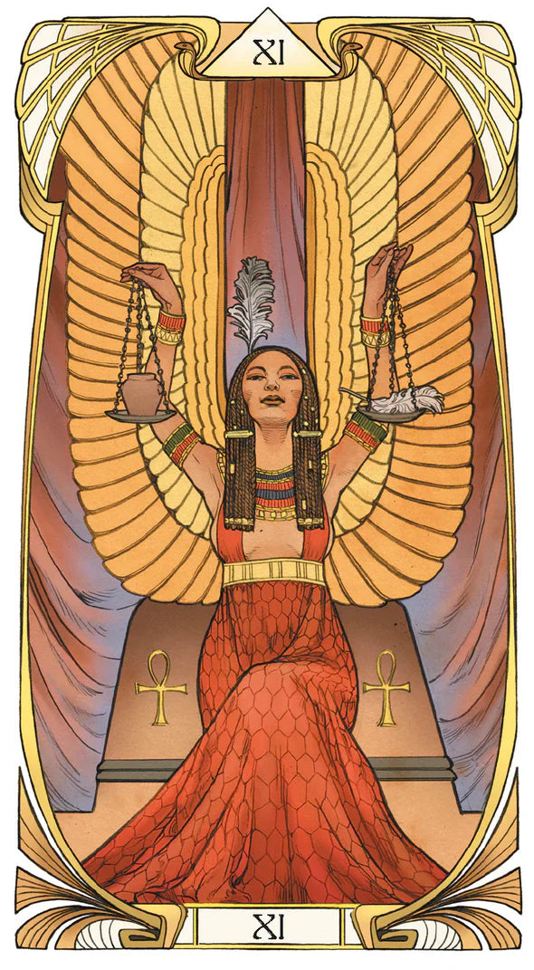 Egyptian Art Nouveau Tarot