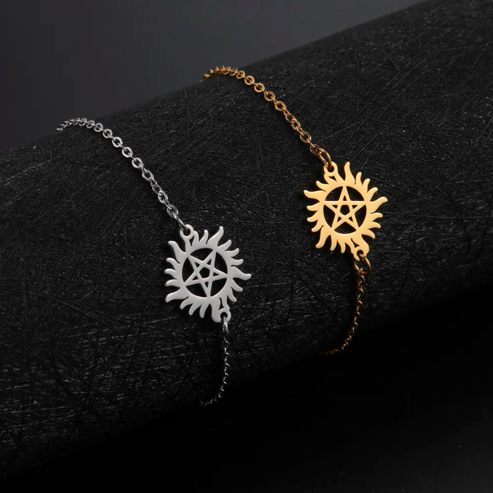 Sun Pentagram Bracelet
