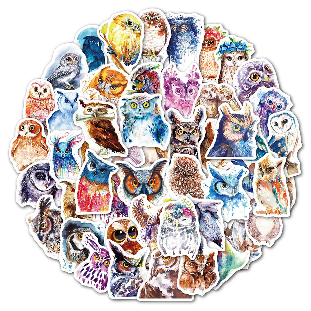 Owl Stickers