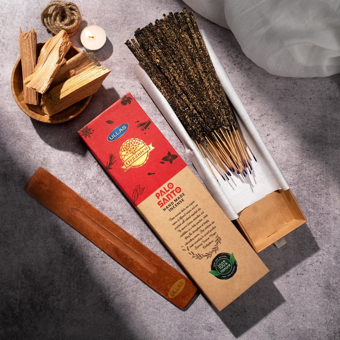 Palo Santo Organic Incense Set