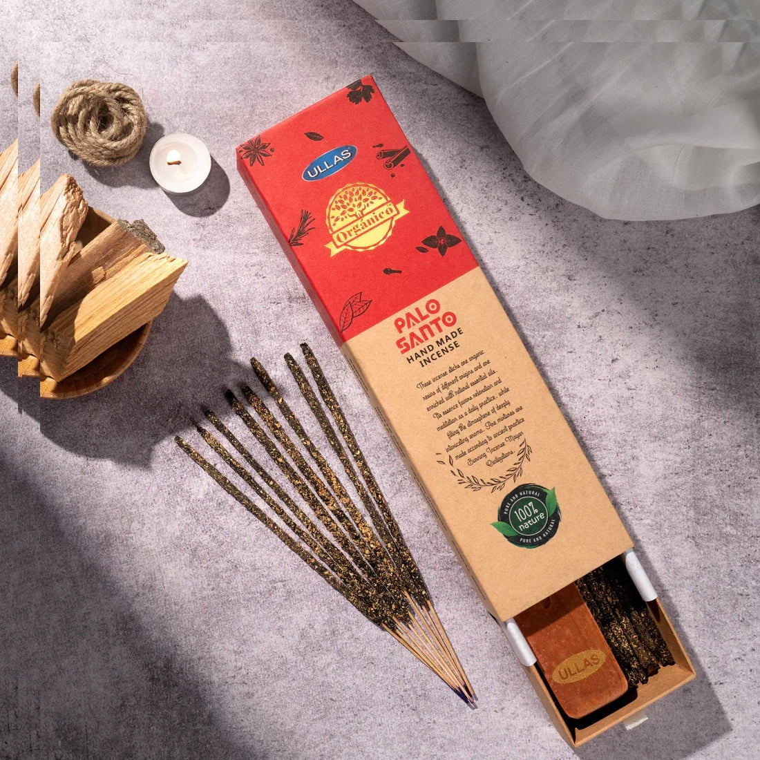 Palo Santo Organic Incense Set