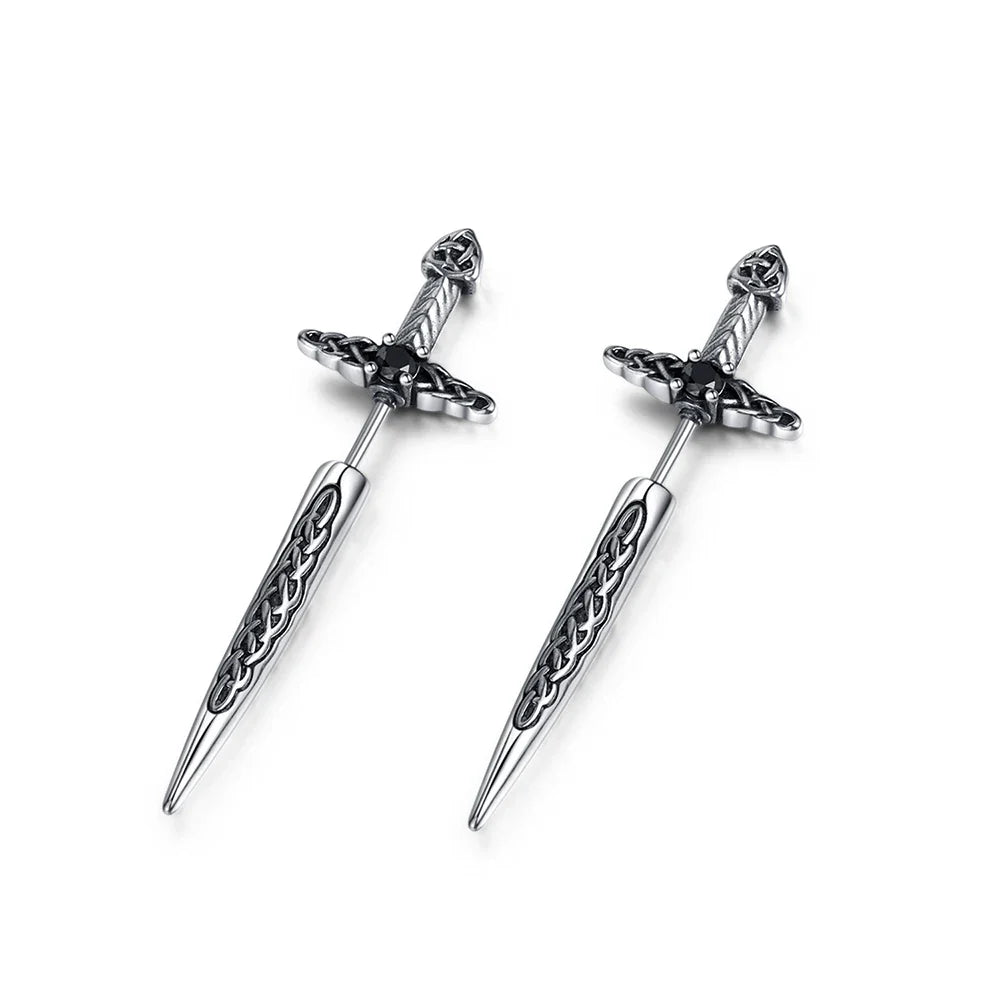 Sword Earrings