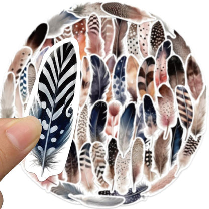 Feather Stickers