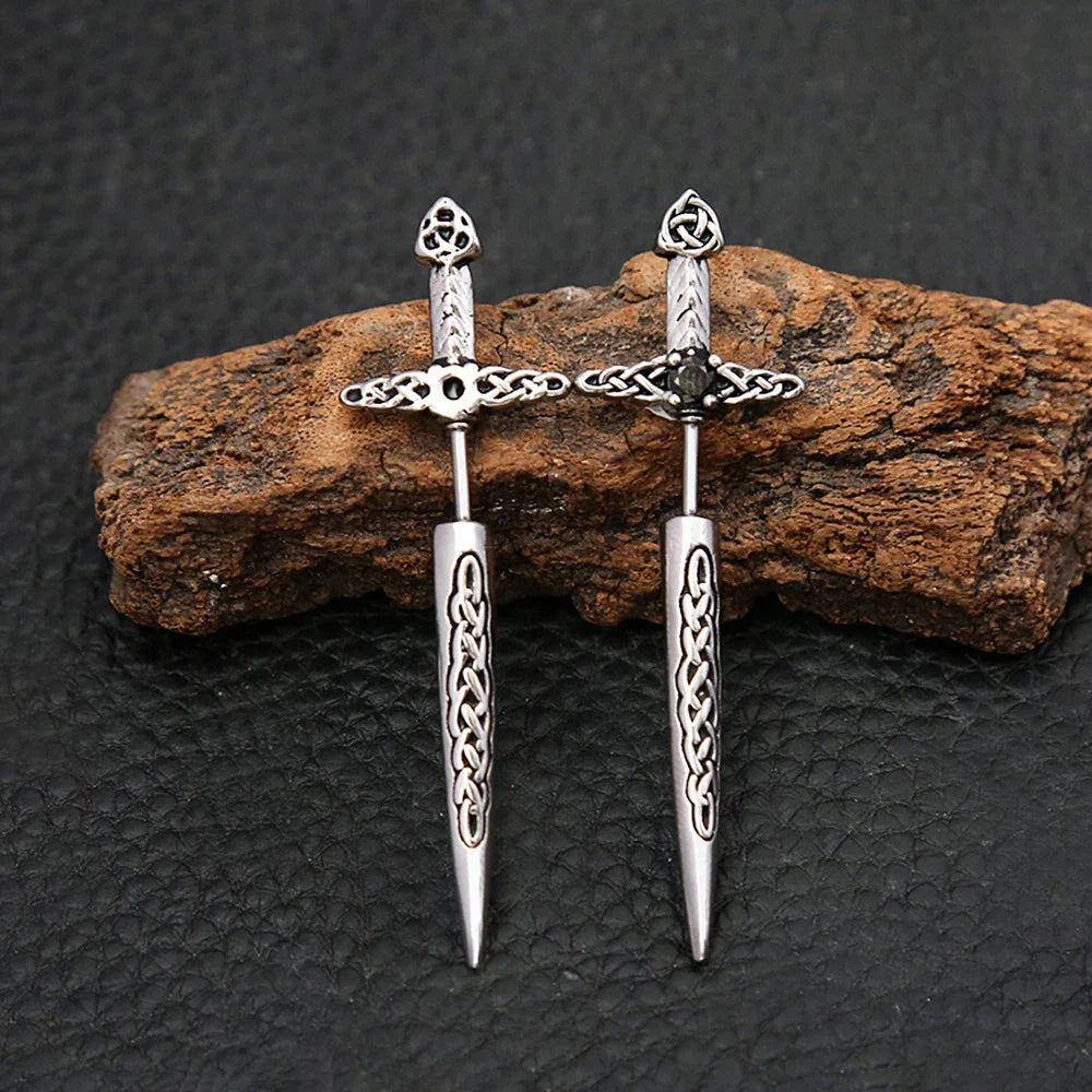 Sword Earrings