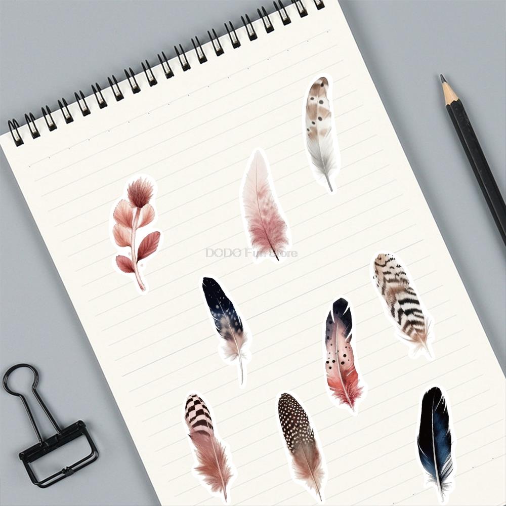 Feather Stickers