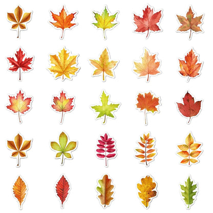 Autumn Leaves Stickers