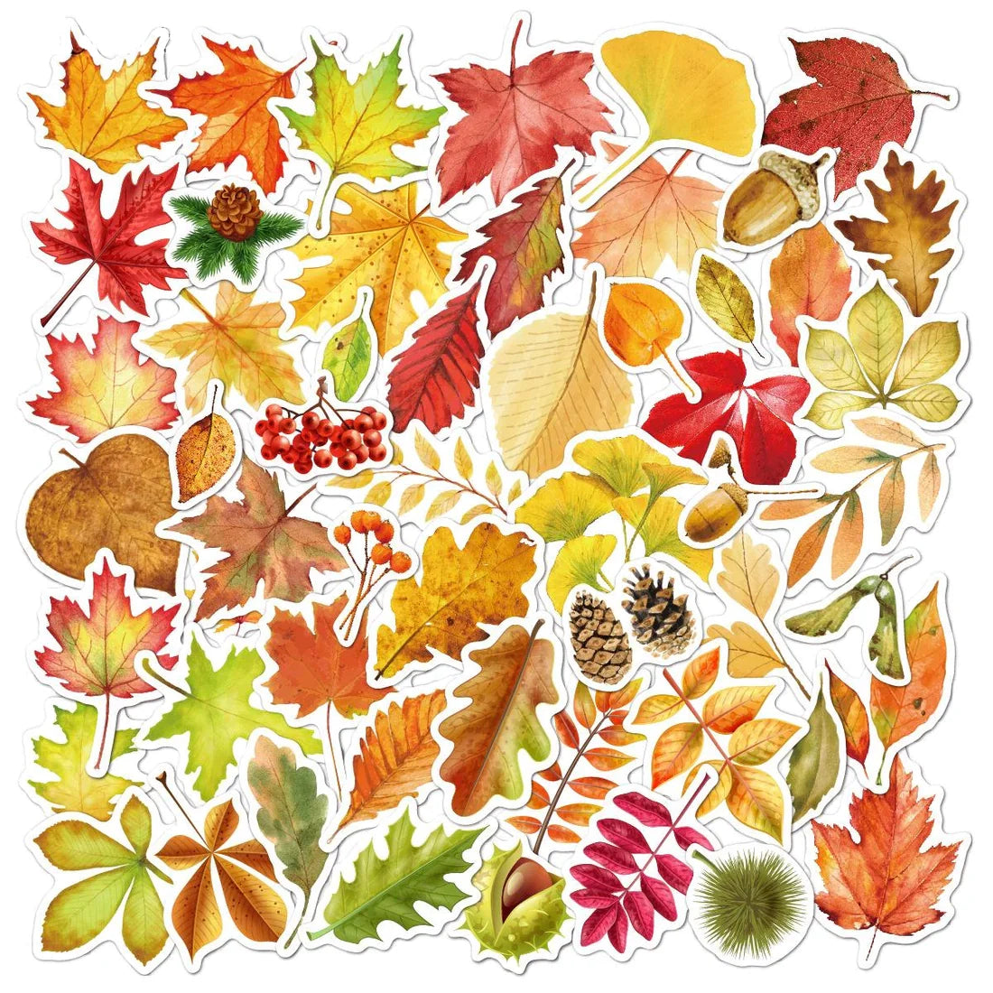 Autumn Leaves Stickers