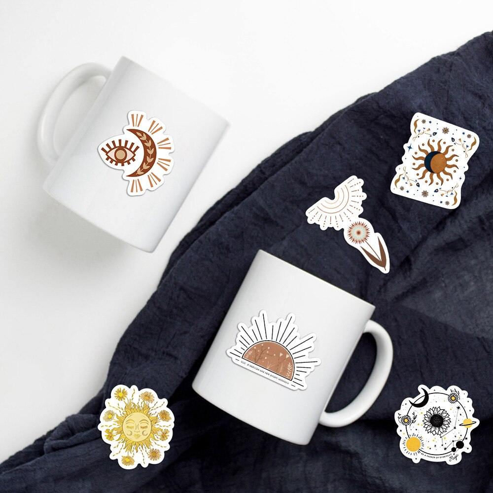 Solar Blossom Stickers