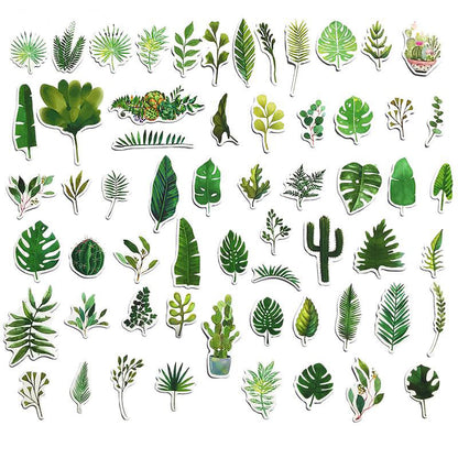 Green Leaves Stickers