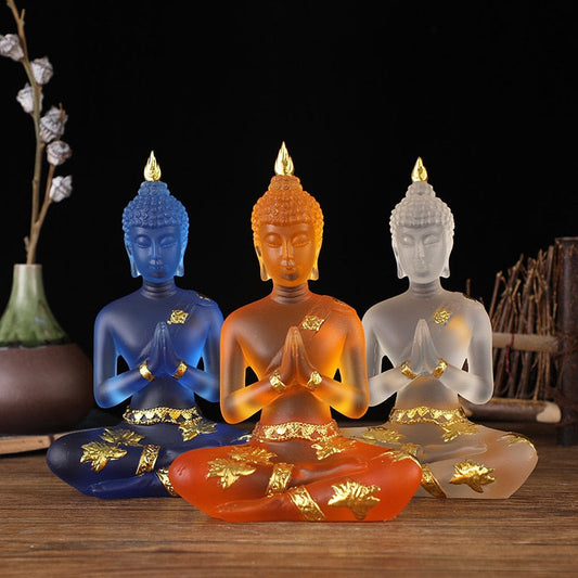 Siddhartha Gautama Colorful Statuettes